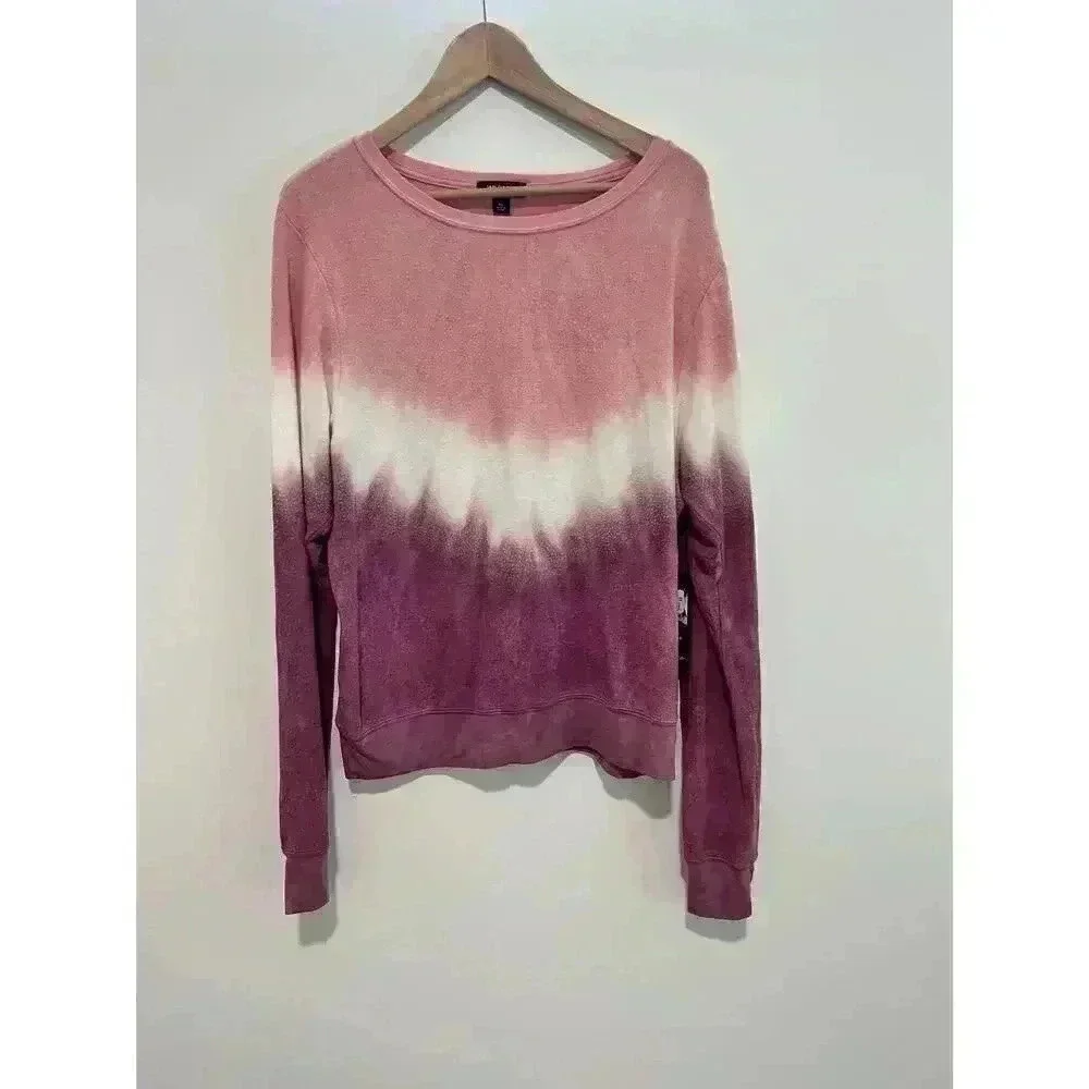 Wildfox Ruby Dove‎ Tie Dye Pullover Sweatshirt Size XL